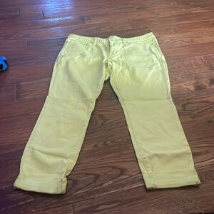 Women Lime Green/Lime Yellow Jeans